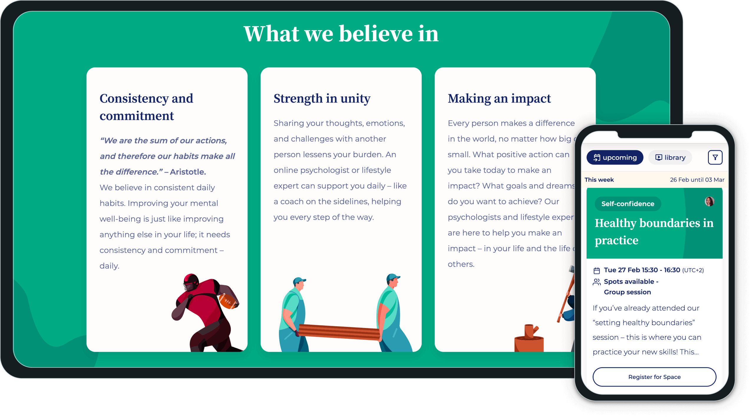 OpenUp 5 Mental Health Platform Development