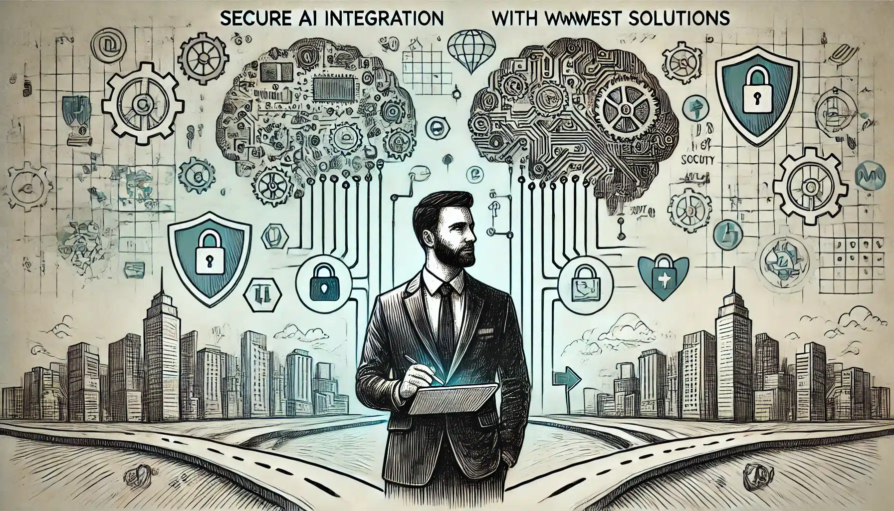 AI risks poster